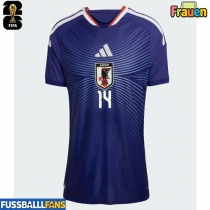 Japan Junya Ito #14 Heimtrikot Frauen EM 2024 Kurzarm
